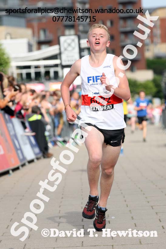 Boys Junior Great  North Run, Newcastle/Gateshead. Photo: David T. Hewitson/Sports for All Pics
